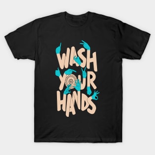 wash your hands wall art | Please Wash Hands T-Shirt